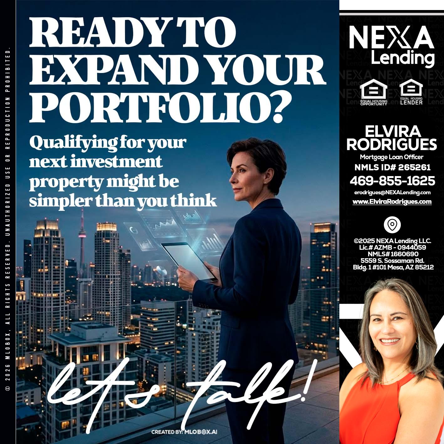READY TO EXPAND - Elvira Rodrigues -Mortgage Loan Officer