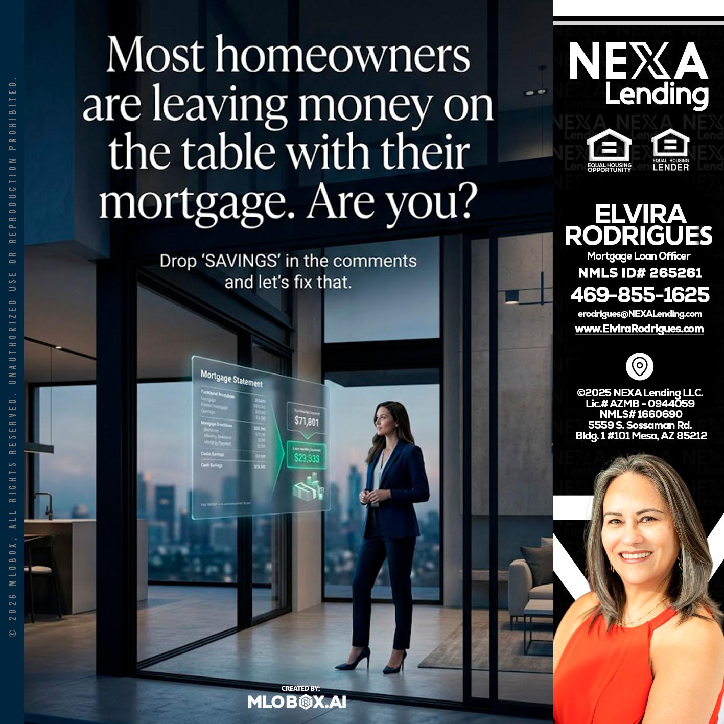 MOST OWNERS - Elvira Rodrigues -Mortgage Loan Officer