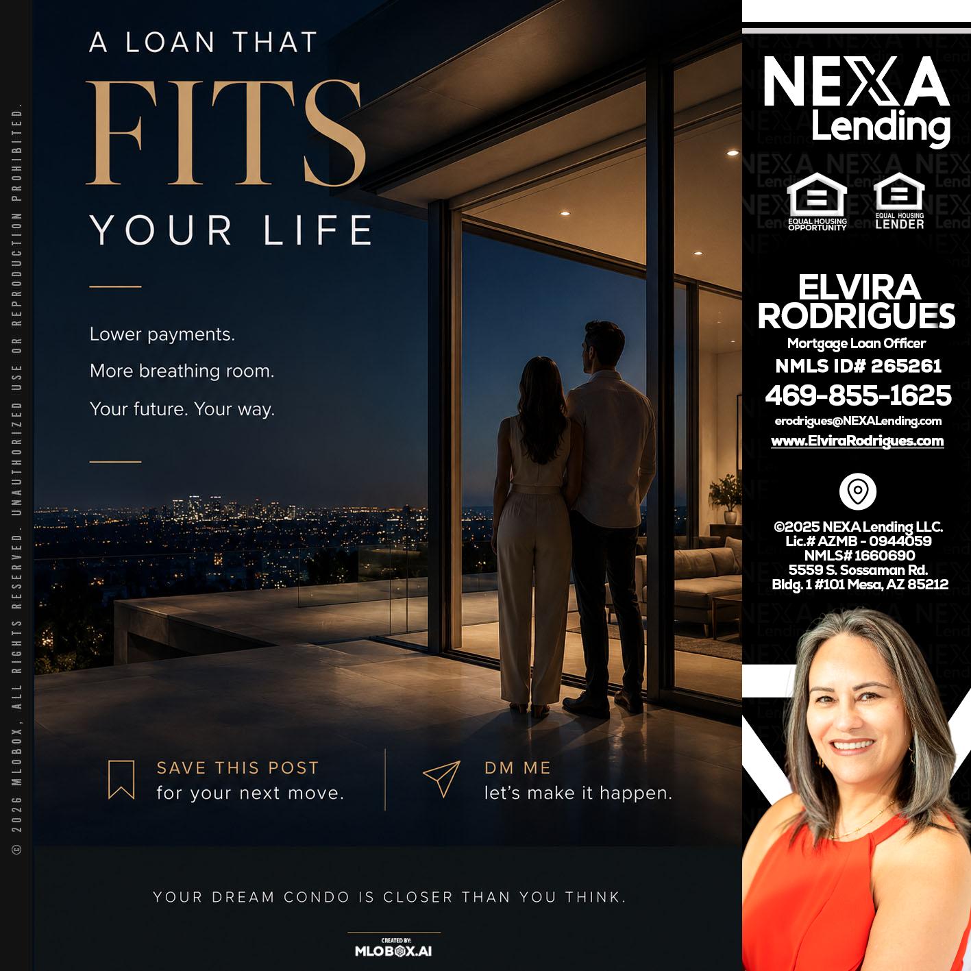 LOANS THAT FIT - Elvira Rodrigues -Mortgage Loan Officer