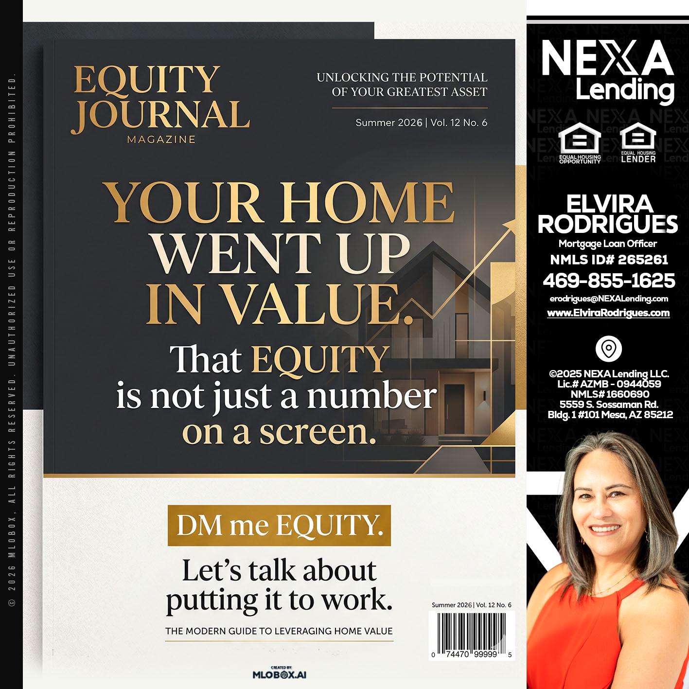 YOUR HOME - Elvira Rodrigues -Mortgage Loan Officer