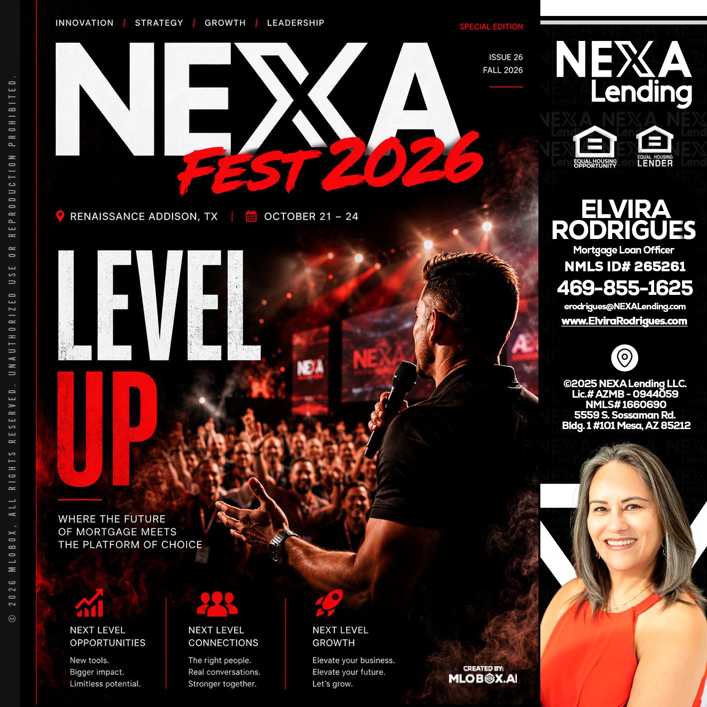 NEXA FEST 2026 - Elvira Rodrigues -Mortgage Loan Officer