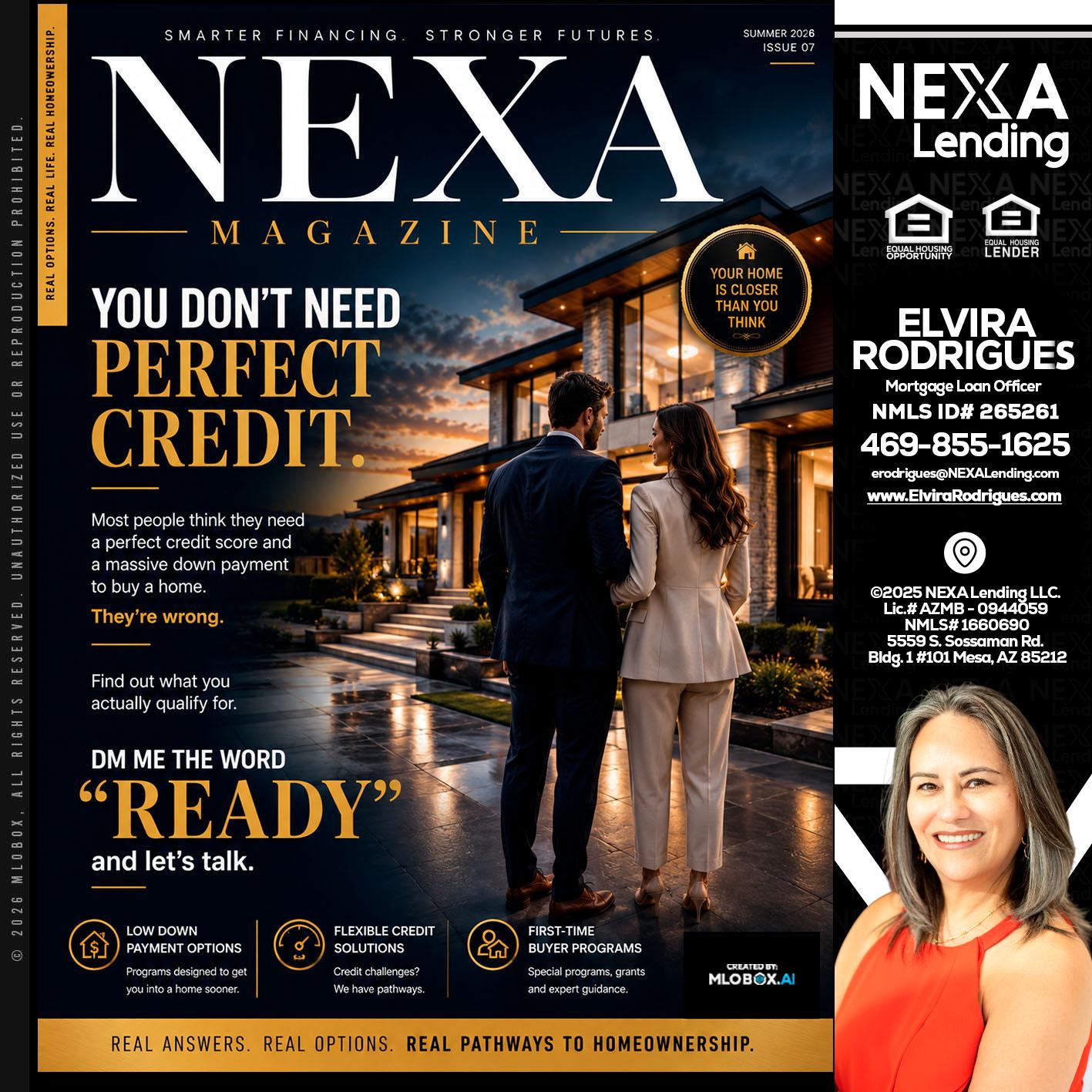 NEXA MAGAZINE - Elvira Rodrigues -Mortgage Loan Officer