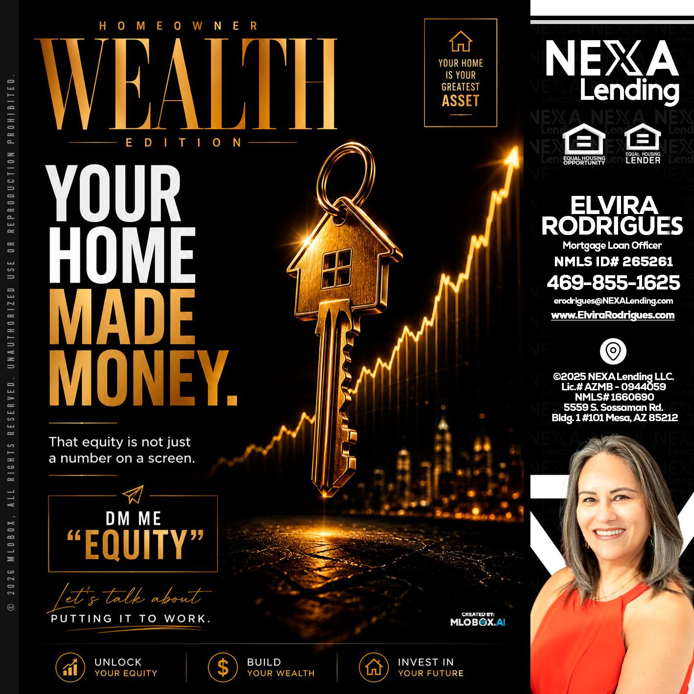 YOUR HOME MADE - Elvira Rodrigues -Mortgage Loan Officer