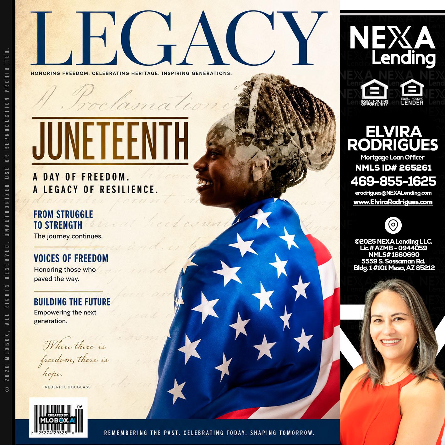 LEGACY - Elvira Rodrigues -Mortgage Loan Officer