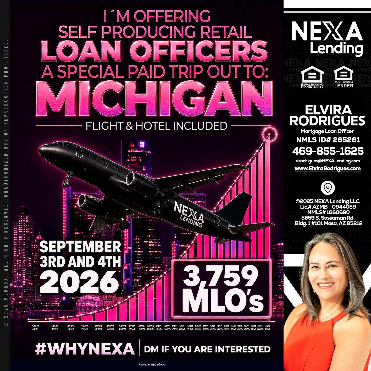 MICHIGAN TRIP - Elvira Rodrigues -Mortgage Loan Officer