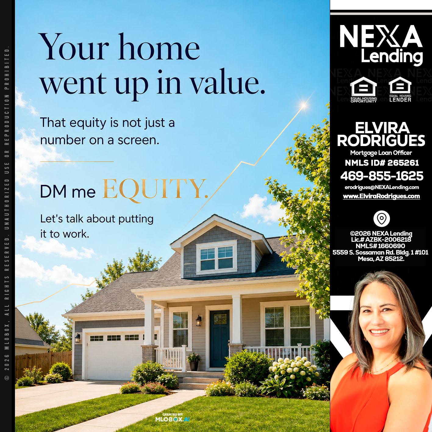 YOUR HOME - Elvira Rodrigues -Mortgage Loan Officer