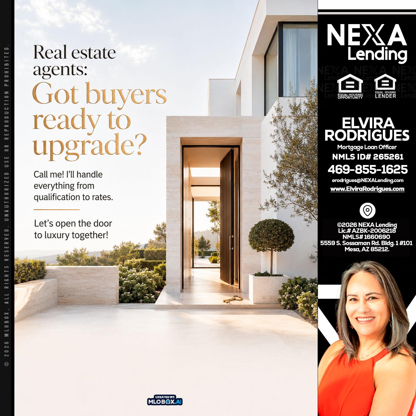 REAL ESTATE AGENTS - Elvira Rodrigues -Mortgage Loan Officer