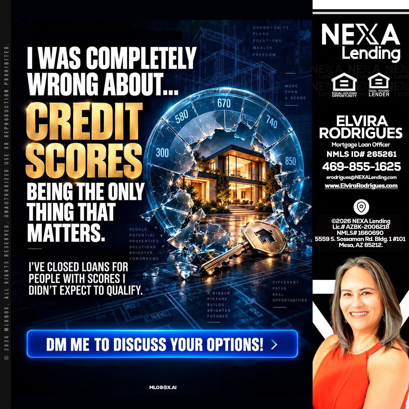 I WAS COMPLETY - Elvira Rodrigues -Mortgage Loan Officer