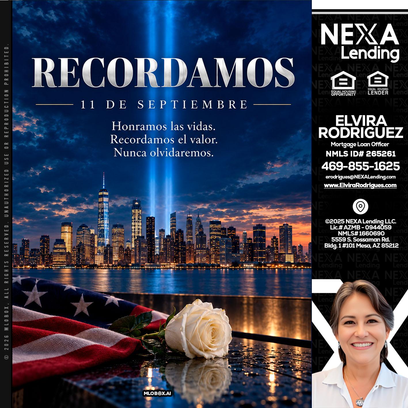 RECORDAMOS - Elvira Rodrigues -Mortgage Loan Officer